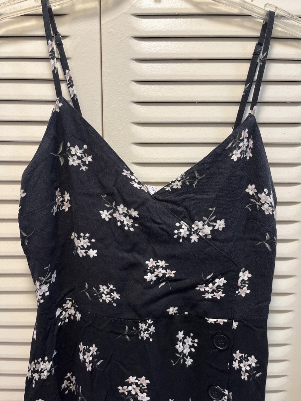 Black & White Floral Sundress - Picture 2 of 4